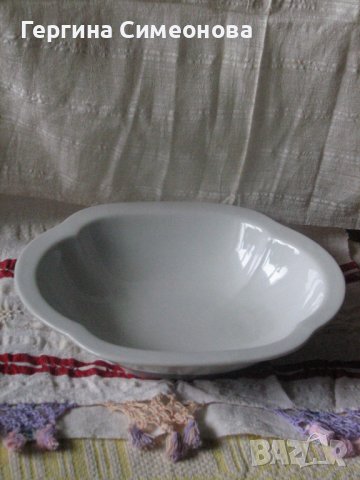 Порцеланова чиния Изида за салата, снимка 2 - Чинии - 40824779