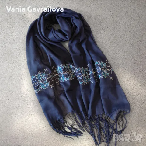 Шал с шевица, снимка 6 - Шалове - 48418314