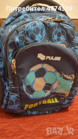 Ученическа раница PULSE FOOTBALL, снимка 2 - Раници - 53939114