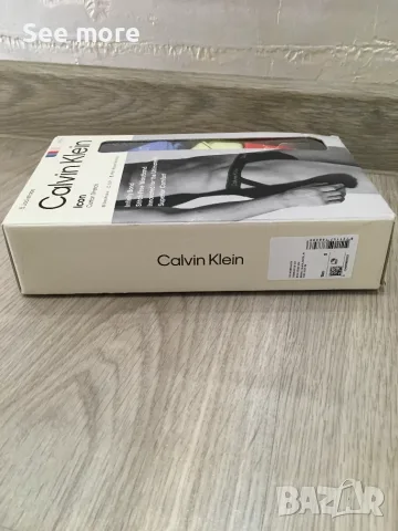 Комплект от 5 броя джокстрапи Calvin Klein Icon Cotton Stretch, снимка 4 - Бельо - 56083356