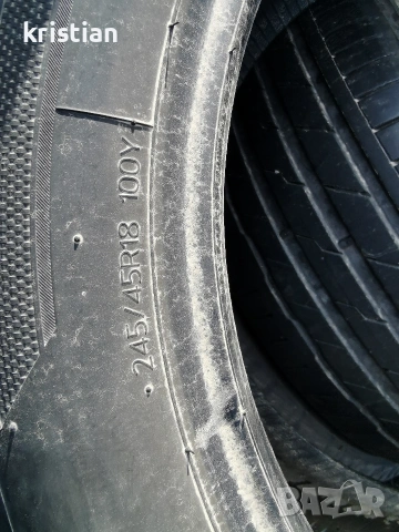 245 45 18 hanook 2бр , снимка 5 - Гуми и джанти - 53973378