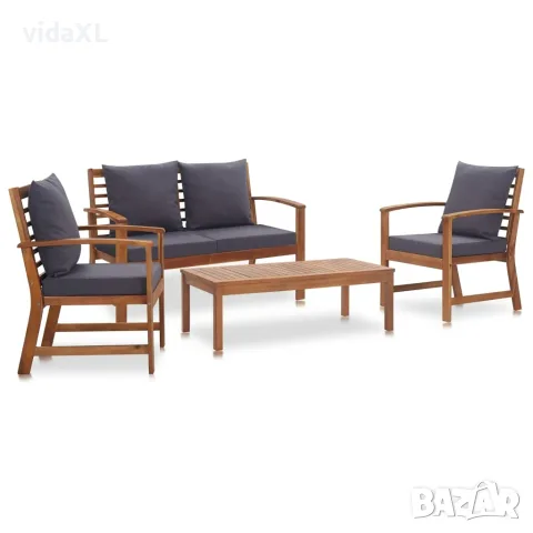 vidaXL Градински комплект с възглавници(SKU: 47284)
