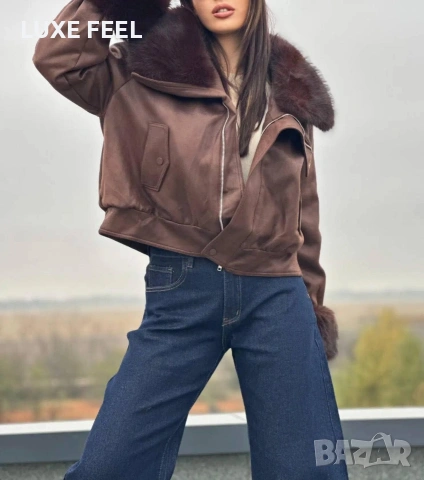 Дамско Велурено Яке ⚜️