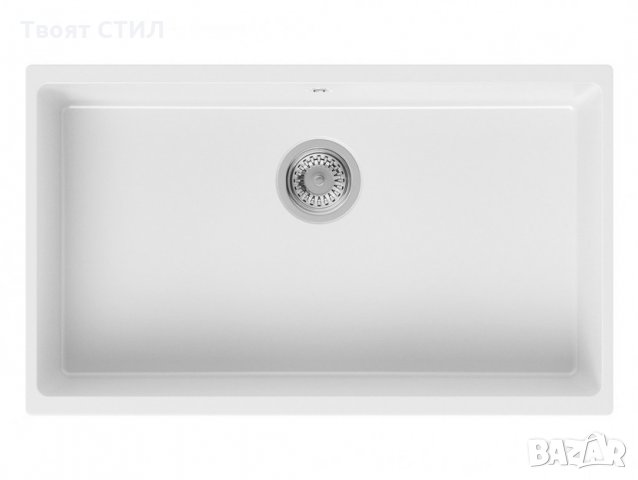 Гранитна Мивка за Кухня с отцедник модел Вграждане под плот ЛОНДОД 80, снимка 5 - Други - 31266076