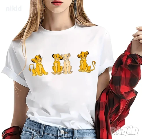 9 вида Цар Лъв Lion King Симба щампа термо апликация картинка за дреха блуза, снимка 2 - Други - 54084978