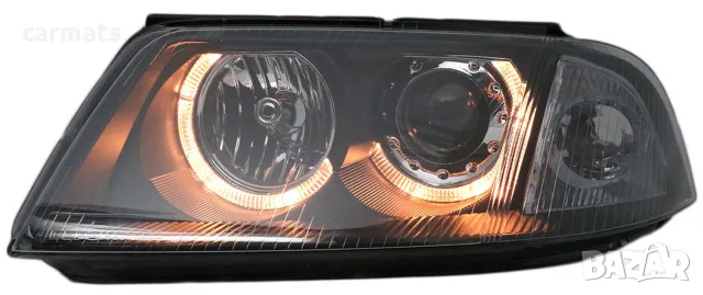 Кристални фарове ANGEL EYES за VW Passat B5.5 (2001-2005) - черни