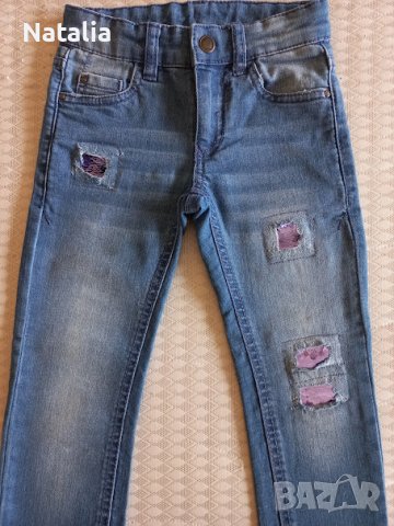Ефектни дънки за госпожица-"Dopo", снимка 4 - Детски панталони и дънки - 38240566