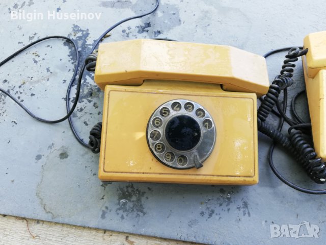 Стари домашни телефона, снимка 4 - Стационарни телефони и факсове - 29394493