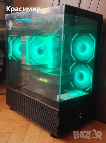 Геймърски компютър Ryzen 5600, GeForce RTX 3060ti,32gb ddr4,960gb ssd, снимка 7 - Геймърски - 54242350