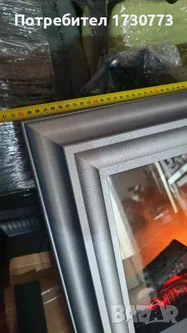 Електрическа,декоративна камина, снимка 3 - Камини - 48591896