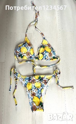 НОВ бански С лимони 🍋 , снимка 1