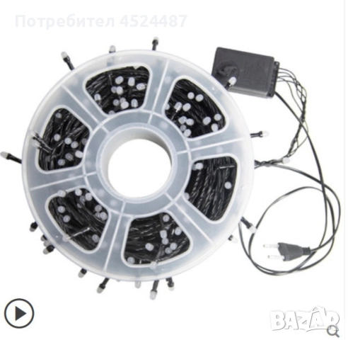 Водоустойчиви Коледни Led лампички Звездно небе - 50 метра 240 светлини, снимка 7 - Декорация за дома - 52829852