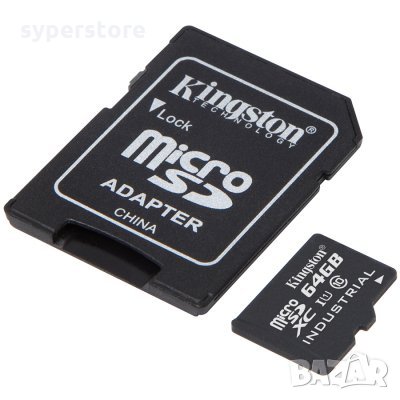 ФЛАШ КАРТА SD MICRO 64GB KINGSTON SDCE/64GB MicroSDHC, 64GB, Class 10, Endurance Flash Memory Card