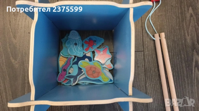 Магнитен риболов с 2 въдици Lupilu, снимка 3 - Образователни игри - 53075528