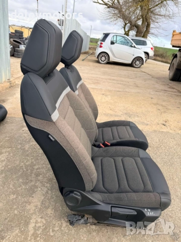 Салон, седалки предни и задни от Citroen C4 3B 1.5 Blue HDI, 131 ph., engine YHZB, 5 000 km, снимка 4 - Части - 52692602