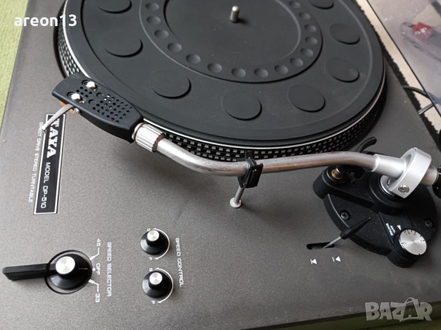 TAYA DP-510 direct drive перфектен , снимка 4 - Грамофони - 53082921