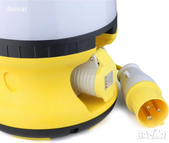 Bright Source 110V 20W LED сферична лампа за строителна площадка, 1800lm, 4000K, IP54, снимка 3 - Лед осветление - 50838481