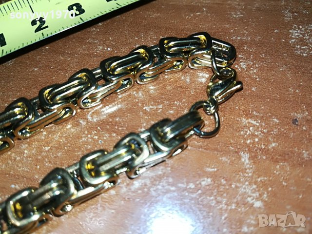 ЗЛАТЕН ЛАНЕЦ С КРЪСТ И ХРИСТОС 0909220857, снимка 8 - Антикварни и старинни предмети - 37945616