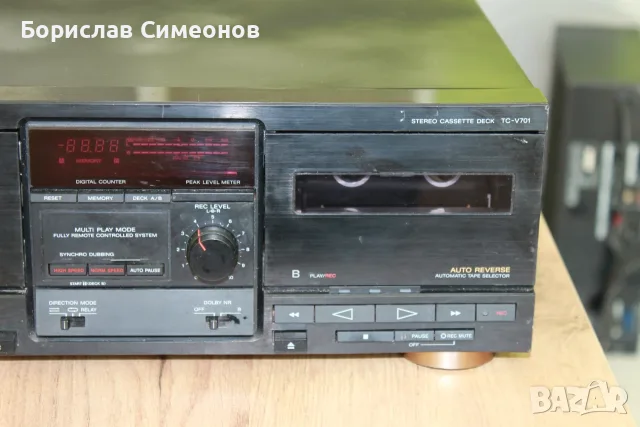 Касетен дек Sony TC-V701, снимка 3 - Декове - 55709736