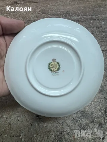 Чиния колекционерска с Кралица Елизабет II, снимка 2 - Антикварни и старинни предмети - 47311944