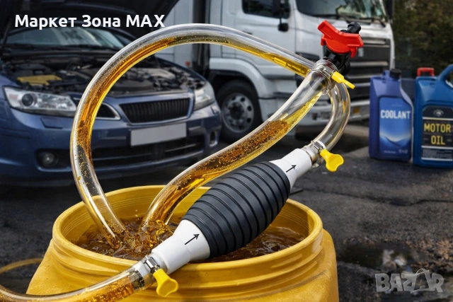 Универсална ръчна помпа за течности – 2,5 м, Диаметър 12мм, снимка 6 - Аксесоари и консумативи - 53052489