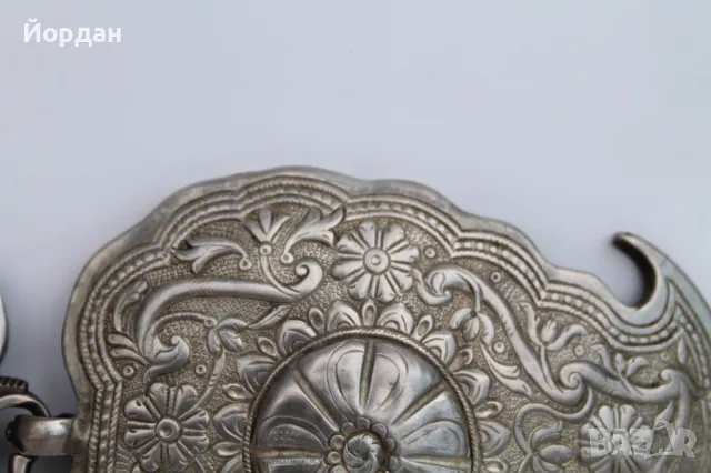 Сребърни пафти от народна носия, снимка 9 - Антикварни и старинни предмети - 50024165