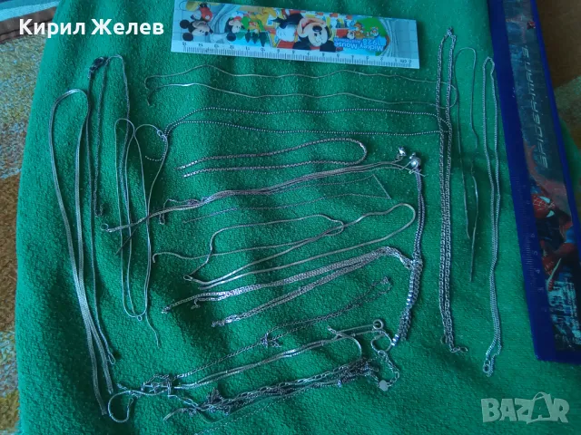 100 грама сребърни накити за поправка за реставрация за части или за материал 50648, снимка 9 - Колиета, медальони, синджири - 50238469