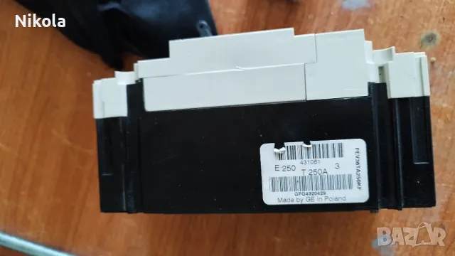 Шалтер прекъсвач General Electric FE 250  - трифазен 250A , снимка 9 - Ключове, контакти, щепсели - 48201975