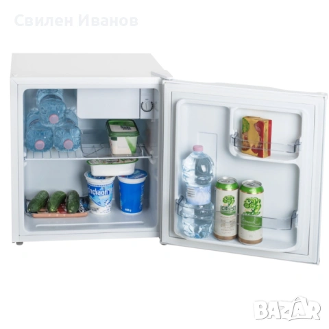 Компактен мини хладилник 45L – тих (40 dB), икономичен, с регулируема температура, снимка 7 - Други стоки за дома - 54349813