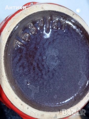 Керамична кана Винтидж стара, снимка 2 - Вази - 52527488