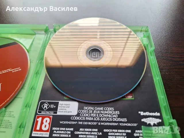 Wolfenstein Alt History Collection (Xbox One, Xbox X) 2 игри в отлично състояние, снимка 5 - Игри за Xbox - 56297635