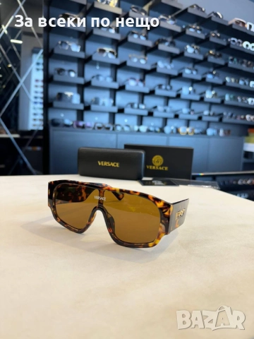 Versace Слънчеви Очила С UV400 Защита С ПОДАРЪК🎁Калъф И Кутия Версаче - Различни Цветове Код SK105, снимка 3 - Слънчеви и диоптрични очила - 52509009
