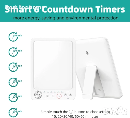 Лампа за светлинна терапия, UV-Free 10000Lux , снимка 2 - Други - 52593707