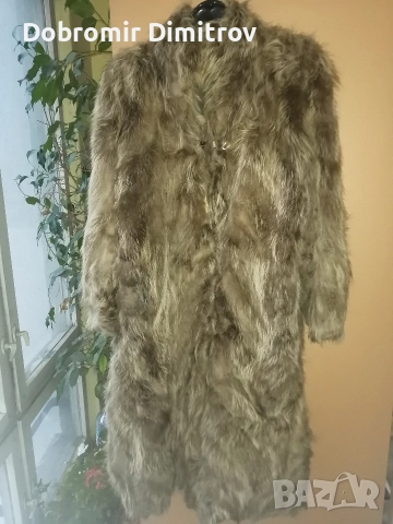 дамско палто от естествен косъм, снимка 2 - Палта, манта - 52923534