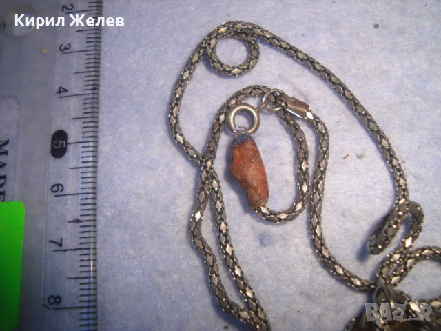 МАЛКА ИКОНКА НАГРЪДНА РЕЛИГИОЗЕН МЕДАЛЬОН ДВУСТРАНЕН с ВЕРИЖКА 21548, снимка 7 - Други ценни предмети - 36975047