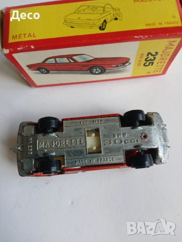 Majorette стара метална количка BMW 1/64., снимка 7 - Колекции - 52276291