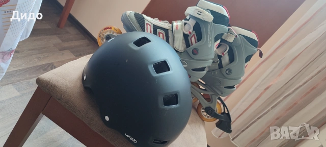 Ролери PowerBlade размер 41 с Каска Oxelo, снимка 2 - Ролери, кънки - 50897591