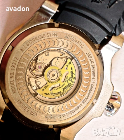 INVIKTA SEA DRAGON Automatic 24 jewels by Seiko wr 1000m, снимка 8 - Мъжки - 53983751