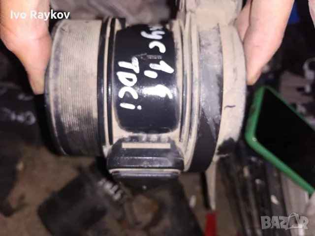 Дебитомер за Peugeot 407, 1.6 HDI, 5WK97002, 96 459 489 80, 9645948980, снимка 5 - Части - 44808271