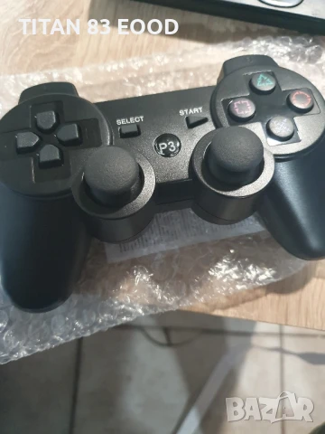 Безжичен контролер, Съвместим с PS3, DoubleShock, Черен, снимка 3 - Аксесоари - 51053883