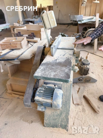 Абрихт на 300 мм с 3 ножа , снимка 12 - Други машини и части - 54337356