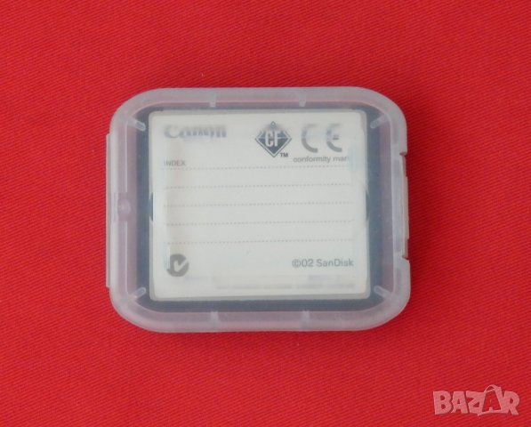 Canon 32MB FC-32MH CompactFlash Memory Card, снимка 2 - Чанти, стативи, аксесоари - 42573965
