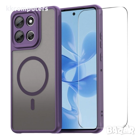 ENKAY HAT PRINCE Магнитен калъф с Протектор за Motorola Moto G86 5G / G86 Power 5G / G100 Pro 5G | 9, снимка 4 - Калъфи, кейсове - 51940945