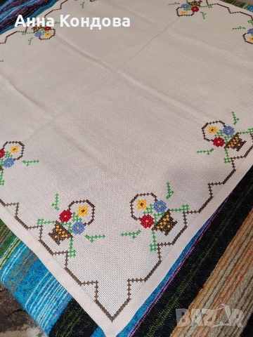 Ръчно бродирани ковьори и карета, снимка 9 - Декорация за дома - 50581067