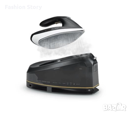 Парна ютия Solac Optima Center 3000 – 3000W, 7 bar налягане, 130 g/min, 1.5L, снимка 3 - Ютии - 51923504