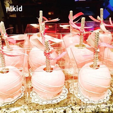 10 бр клечки за близалки с камъчета лолипопс cake pops кейк попс, снимка 4 - Други - 35053248