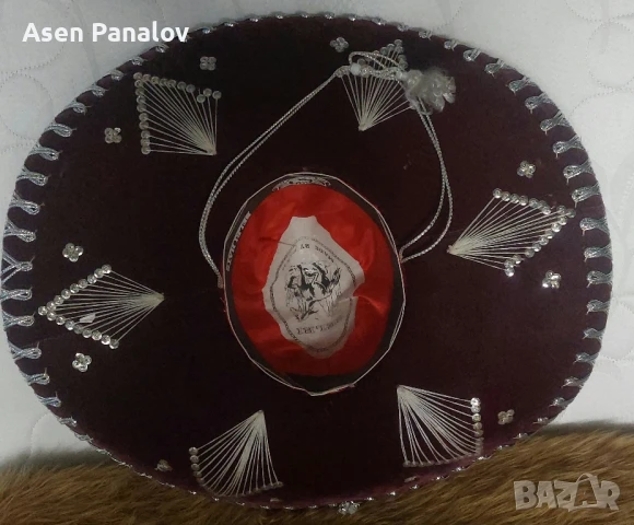 Оригинално  Мексиканско Сомбреро, снимка 6 - Антикварни и старинни предмети - 50462168