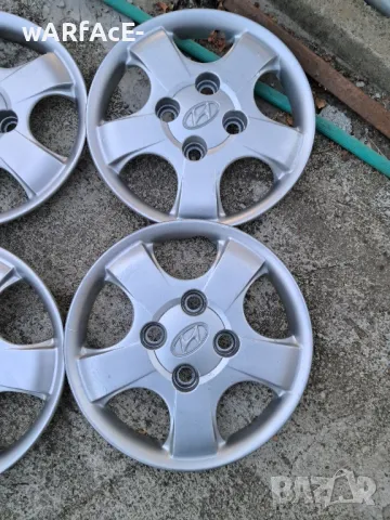 Продавам оригинални тасове 14 цола за Хюндай, снимка 2 - Аксесоари и консумативи - 47765670