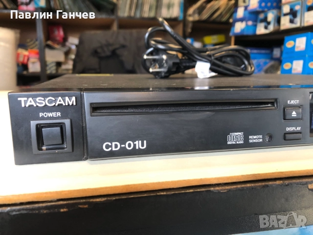 Tascam cd-01u Професионален сд плейър, снимка 3 - Ресийвъри, усилватели, смесителни пултове - 52409349