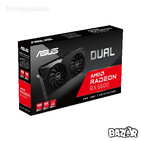 ASUS Radeon RX 6600 Dual 8G, 8192 MB GDDR6